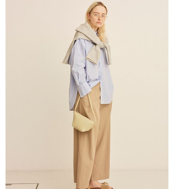 Rouge vif「コットンマルチストライプビッグシャツ」|シャツ・ブラウス|