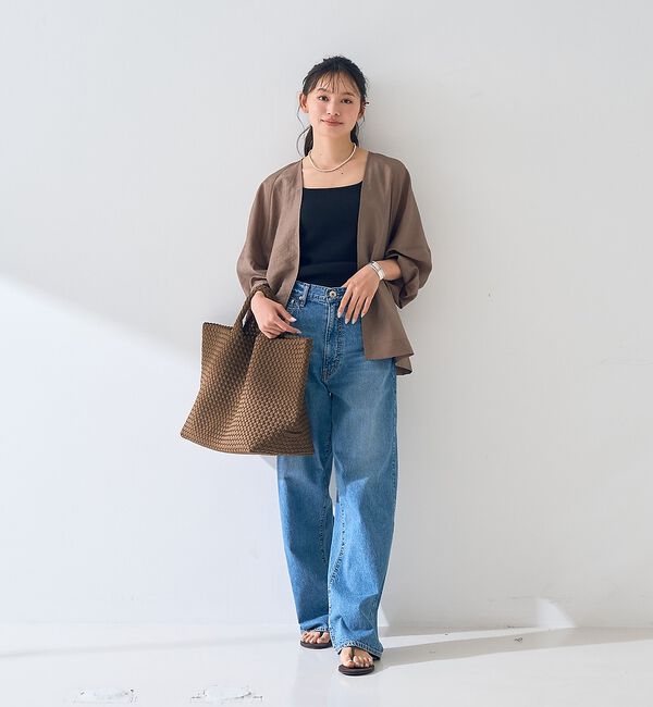 Rouge vif「【人気追加】【NAGHEDI/ナゲティ】ラージトートバッグ St Barths」|トートバッグ|