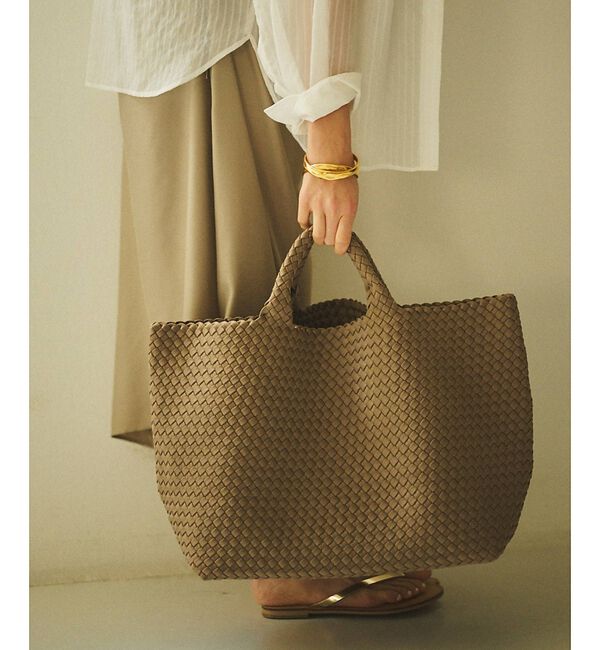 Rouge vif「【人気追加】【NAGHEDI/ナゲティ】ラージトートバッグ St Barths」|トートバッグ|