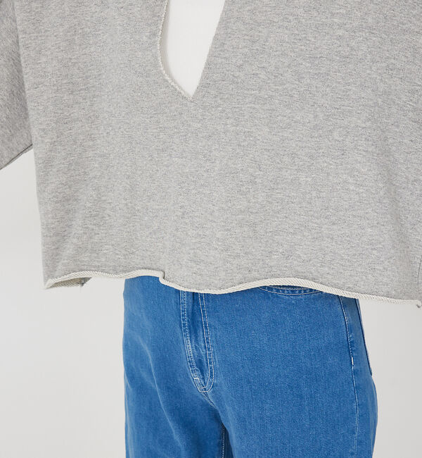 qualite「キーネックオーバースウェット」|スウェット・ジャージ|