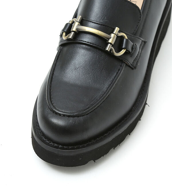 AU BANNISTER「【LAROUTE】ボリュームソールローファー」|ローファー|