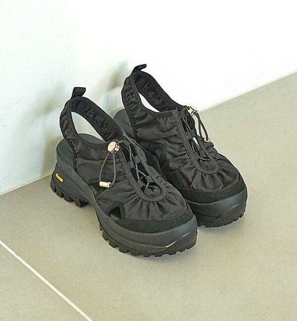 AU BANNISTER「【40周年】【Vibram/ヴィブラムソール】スポーツサンダル」|サンダル|ブラック