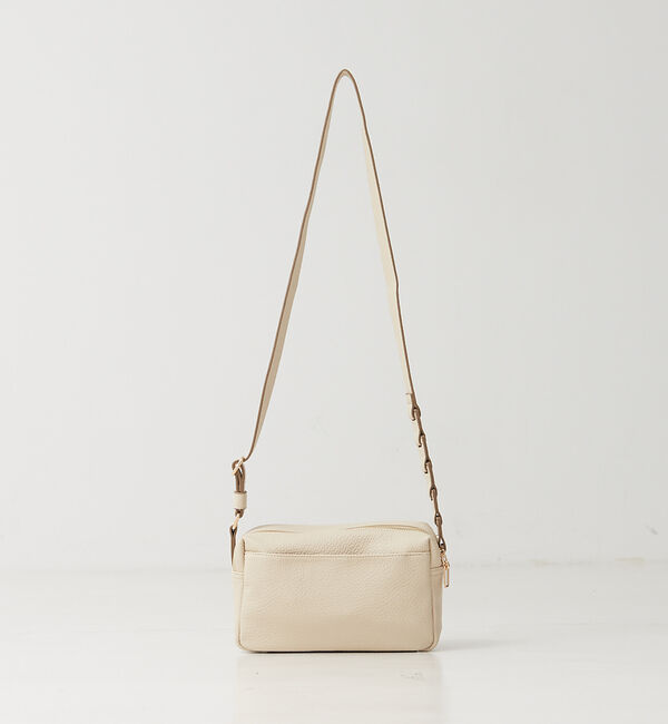 LOWELL things「【TVドラマ使用商品】Frec/WファスナースクエアショルダーBAG」|ショルダー・メッセンジャー|