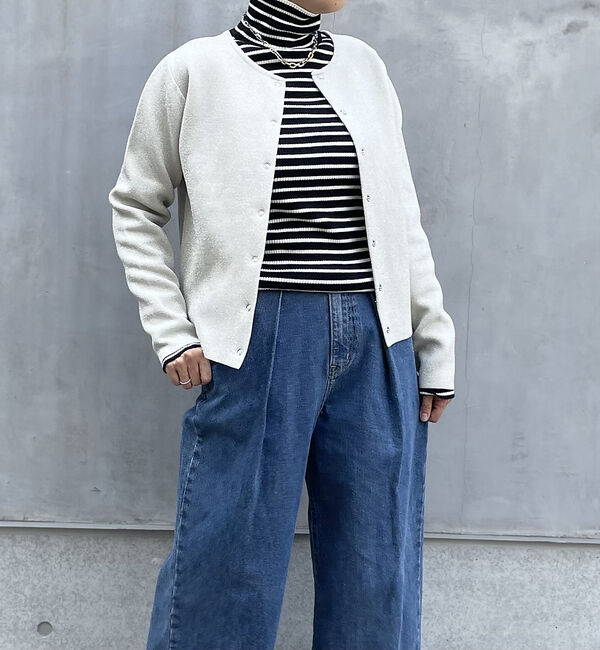 abahouse mavie「ラメプレーティング２ＷＡＹカーデ」|カーディガン|