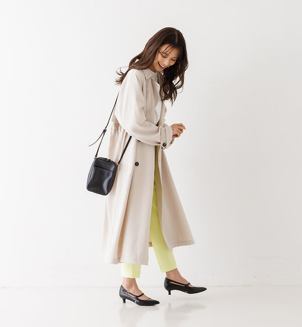 abahouse mavie「ヴィンテージツイルトレンチコート」|トレンチコート|