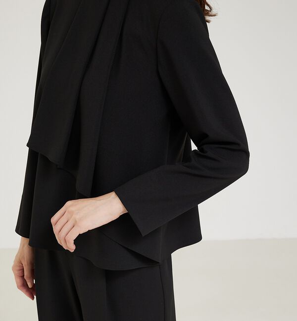 abahouse mavie「【エニデイカセット/上下２点セット】タックフレアーセットアップ/通勤/セミオケ」|スーツ|