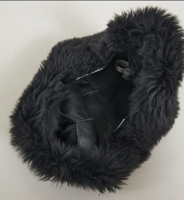 The Store by C' 「【CARUS】GOLD RING FUR BAG／ゴールドリングファーバッグ」|ハンドバッグ|