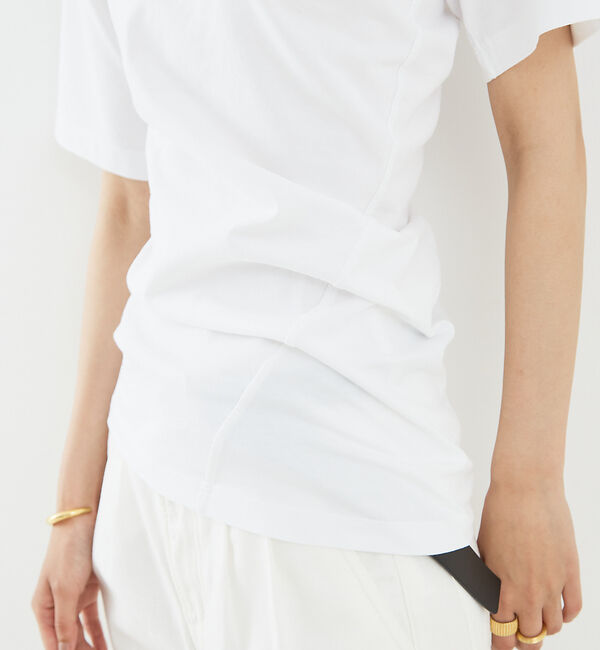 The Store by C' 「【TOTEME】Twisted Jersey Tee／ツイストジャージTシャツ」|Tシャツ・カットソー|