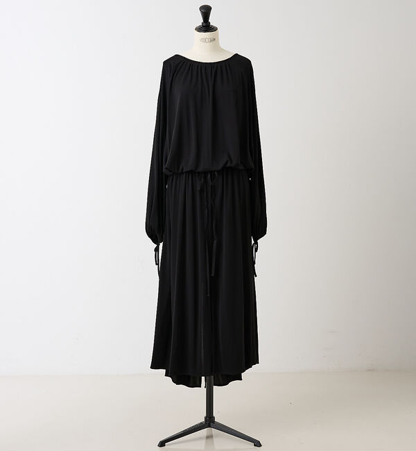 The Store by C' 「【COCUCA】ギャザーワンピース」|ワンピース|ブラック