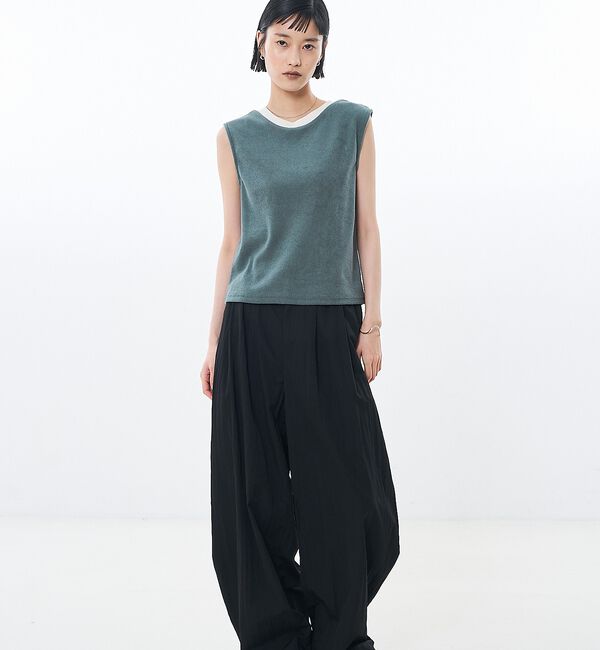 NOMINE「前後2WAY パイル タンク【予約】」|キャミソール|