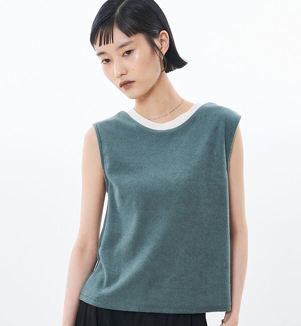 NOMINE「前後2WAY パイル タンク【予約】」|キャミソール|