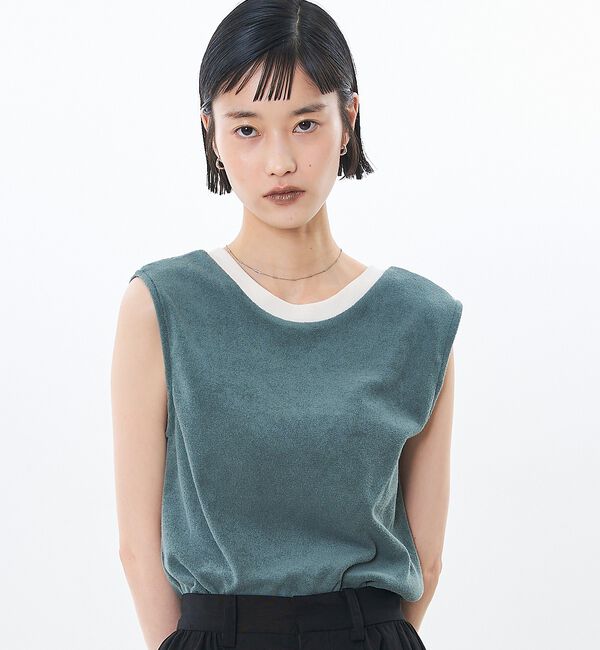 NOMINE「前後2WAY パイル タンク【予約】」|キャミソール|