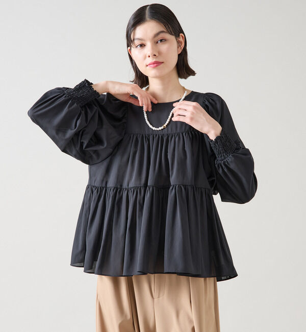 TIARA「ティアードブラウス」|シャツ・ブラウス|