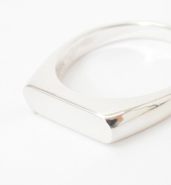 TIARA「【SYMPATHY OF SOUL/シンパシーオブソウル】Thin Signet Ring」|リング|
