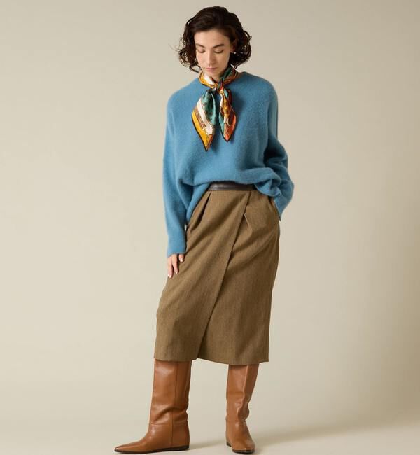 Liesse「切り替えタイトスカート」|スカート|