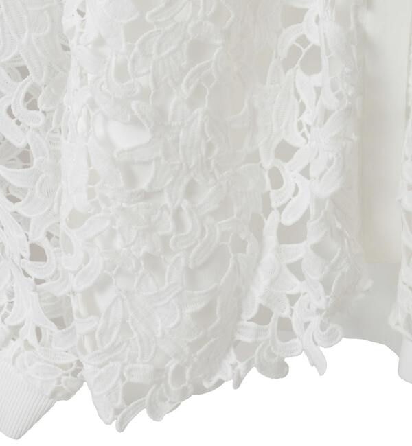 Liesse「レースニットカーディガン」|カーディガン|