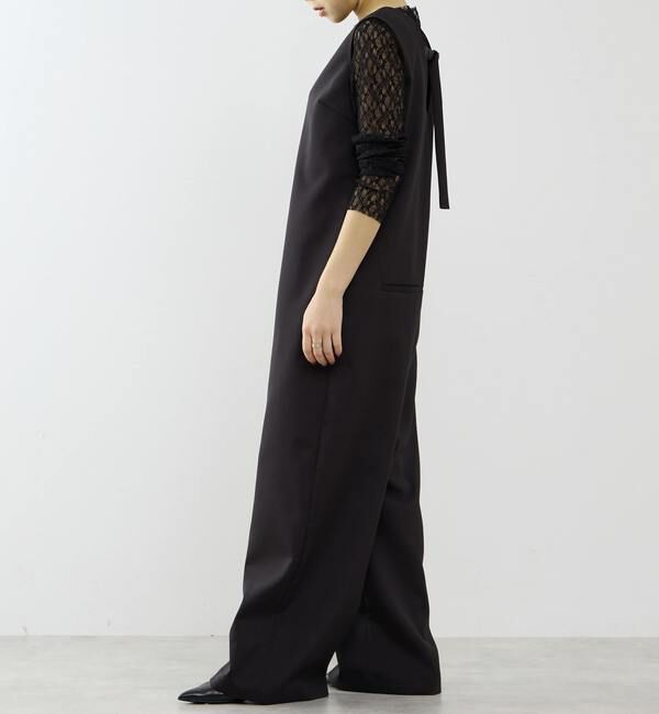 SOFFITTO「【A_/エース】ドライダブルクロス&times;レースオールインワン」|オールインワン|