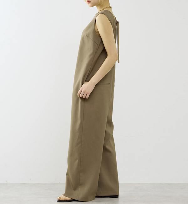 SOFFITTO「【A_/エース】ドライダブルクロス&times;レースオールインワン」|オールインワン|