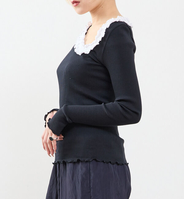 SOFFITTO「【OPERASPORT/オペラスポーツ】EVITA SEAMLESS TOP」|Tシャツ・カットソー|