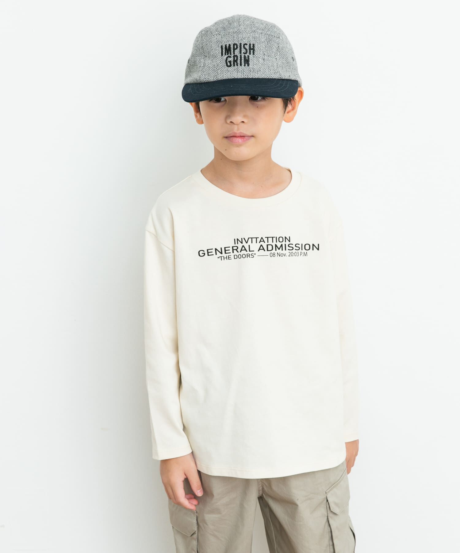 URBAN RESEARCH DOORS「コットンクルーネックロンTシャツ(KIDS)」|その他|