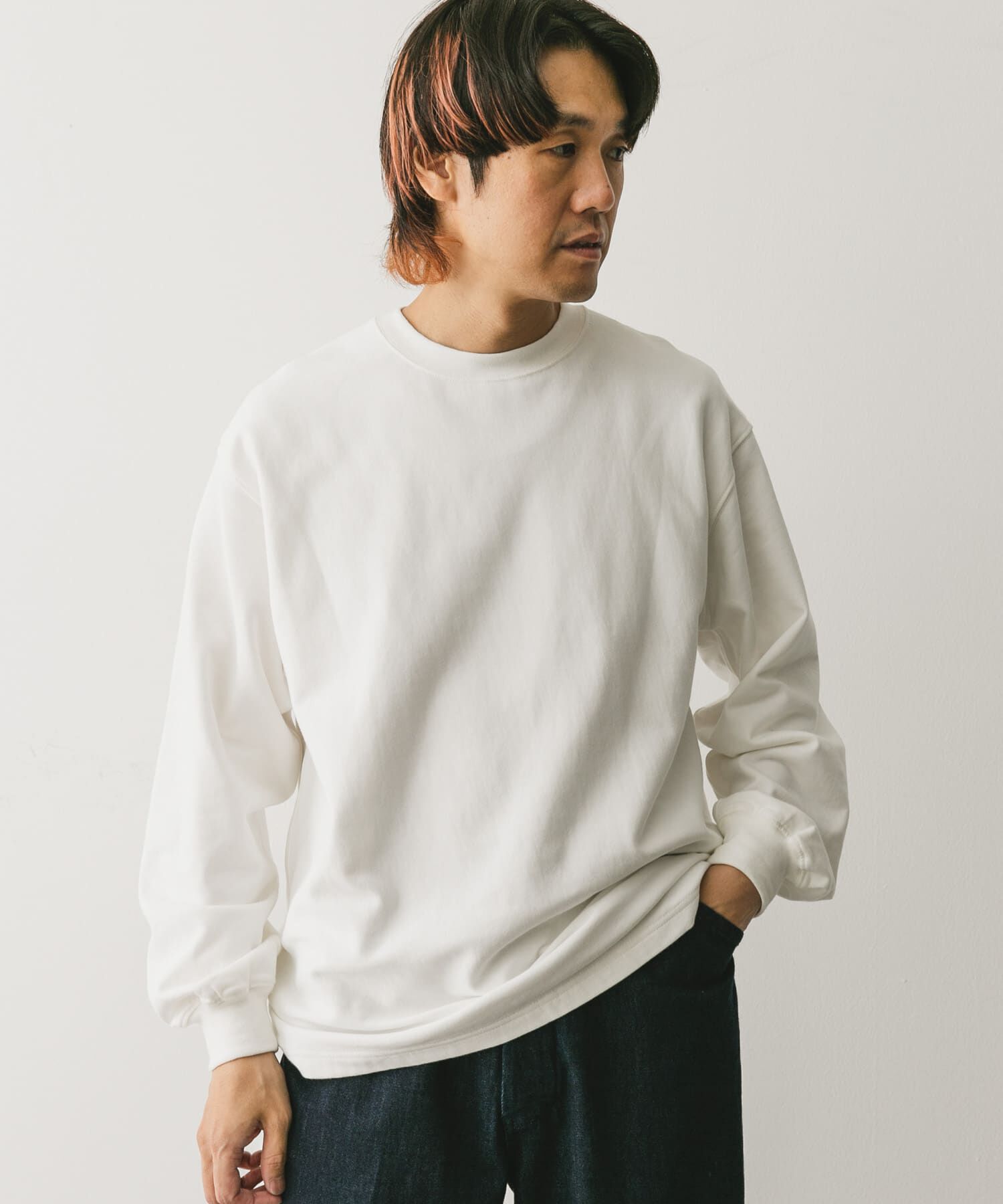 URBAN RESEARCH DOORS「Mini Lining Long-Sleeve T-Shirts」|Tシャツ・カットソー|