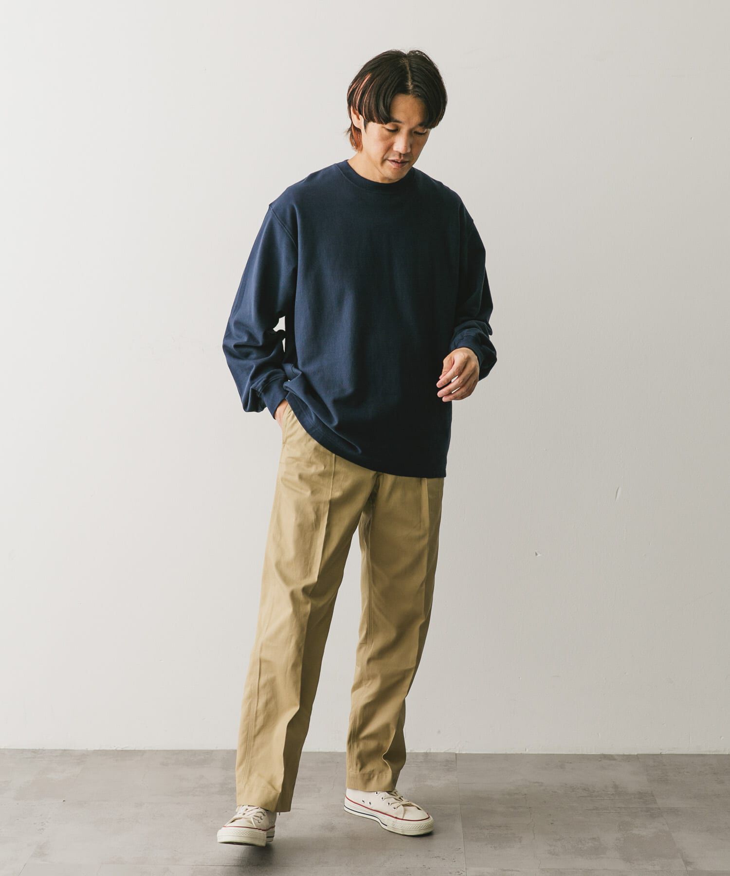 URBAN RESEARCH DOORS「Mini Lining Long-Sleeve T-Shirts」|Tシャツ・カットソー|