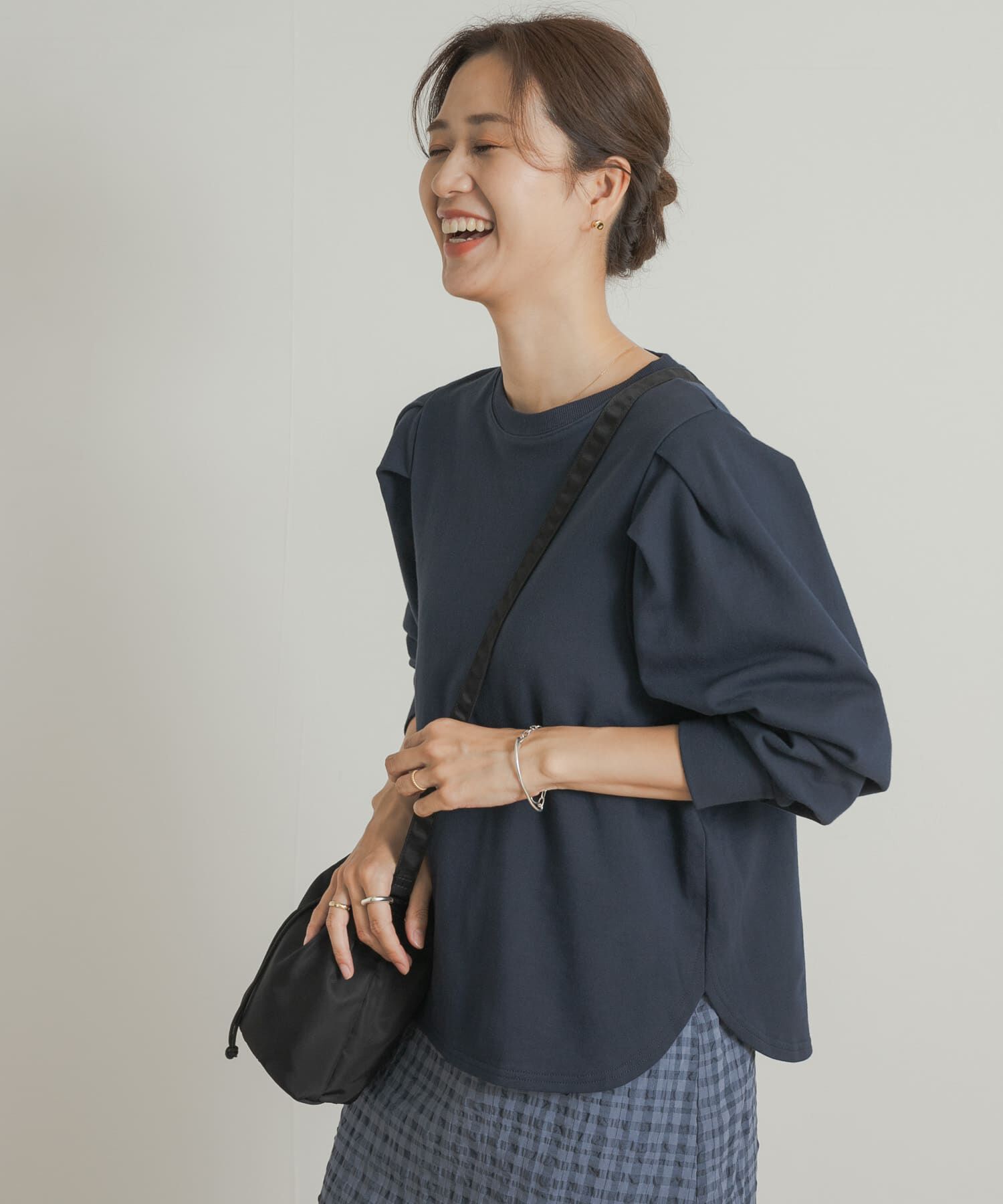 URBAN RESEARCH DOORS「Mini Lining Pullover」|Tシャツ・カットソー|