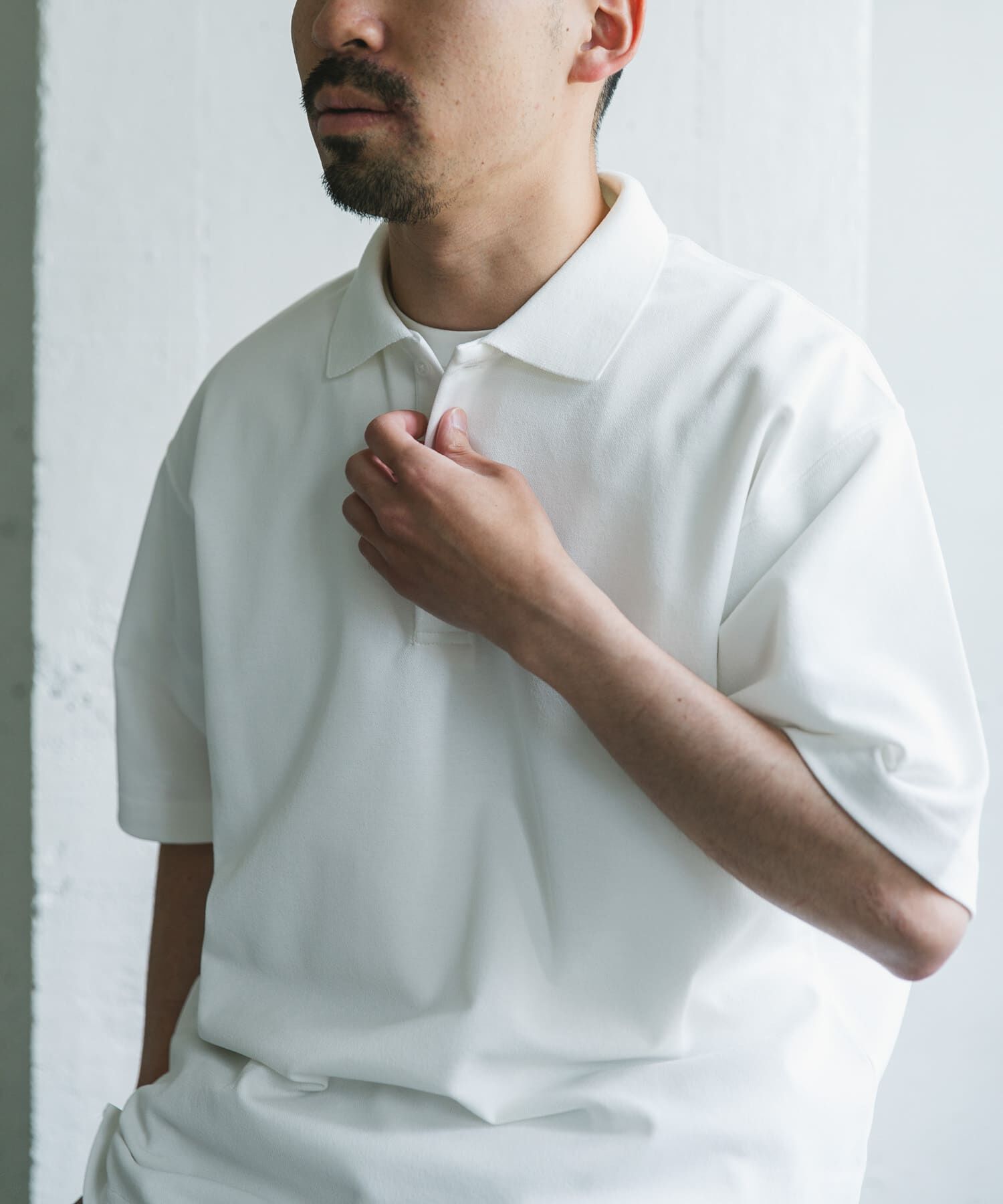 URBAN RESEARCH DOORS「『XLｻｲｽﾞ/WEB限定』『吸水速乾/接触冷感/ｲｰｼﾞｰｹｱ』ｸｲｯｸﾄ  」|ポロシャツ|