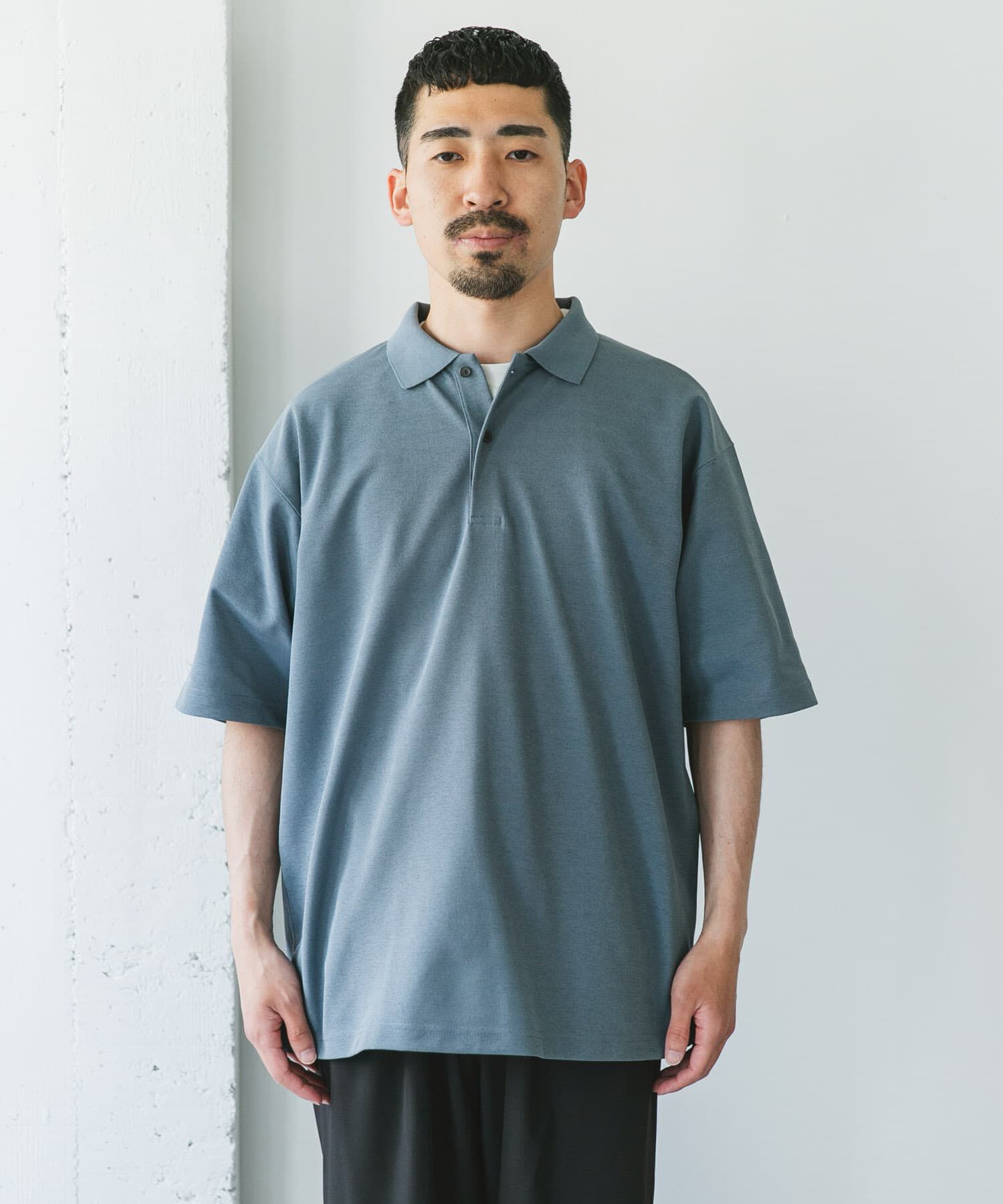 URBAN RESEARCH DOORS「『XLｻｲｽﾞ/WEB限定』『吸水速乾/接触冷感/ｲｰｼﾞｰｹｱ』ｸｲｯｸﾄ  」|ポロシャツ|