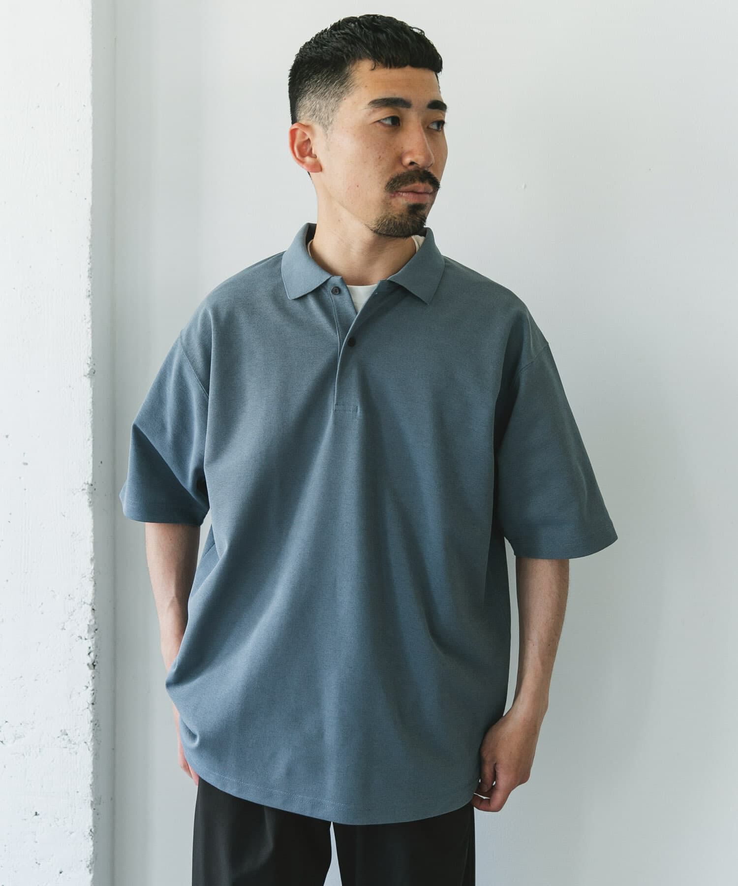 URBAN RESEARCH DOORS「『XLｻｲｽﾞ/WEB限定』『吸水速乾/接触冷感/ｲｰｼﾞｰｹｱ』ｸｲｯｸﾄ  」|ポロシャツ|