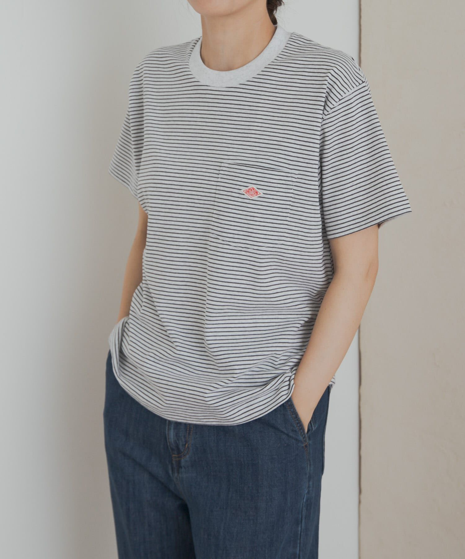 URBAN RESEARCH DOORS「DANTON　POCKET T-SHIRTS」|Tシャツ・カットソー|