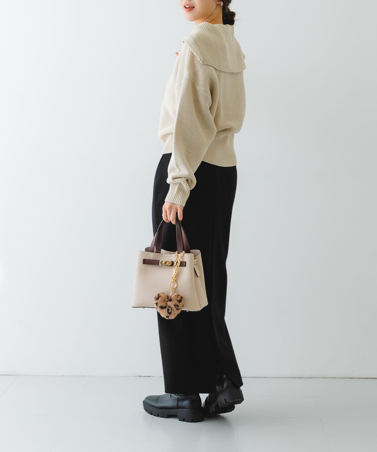 RODE SKO「フラッフィハートチャーム」|チャーム・キーホルダー|