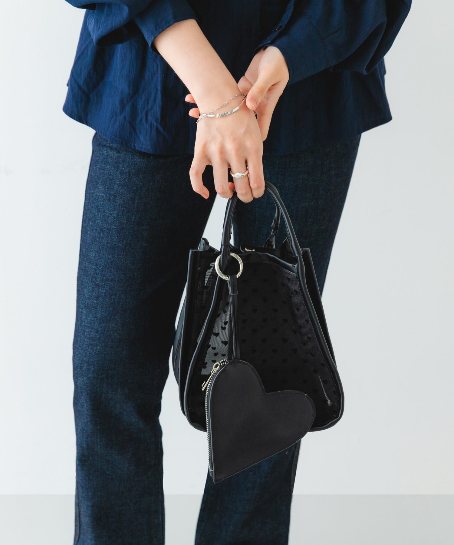 RODE SKO「ハートシアーハンドバッグ」|ハンドバッグ|