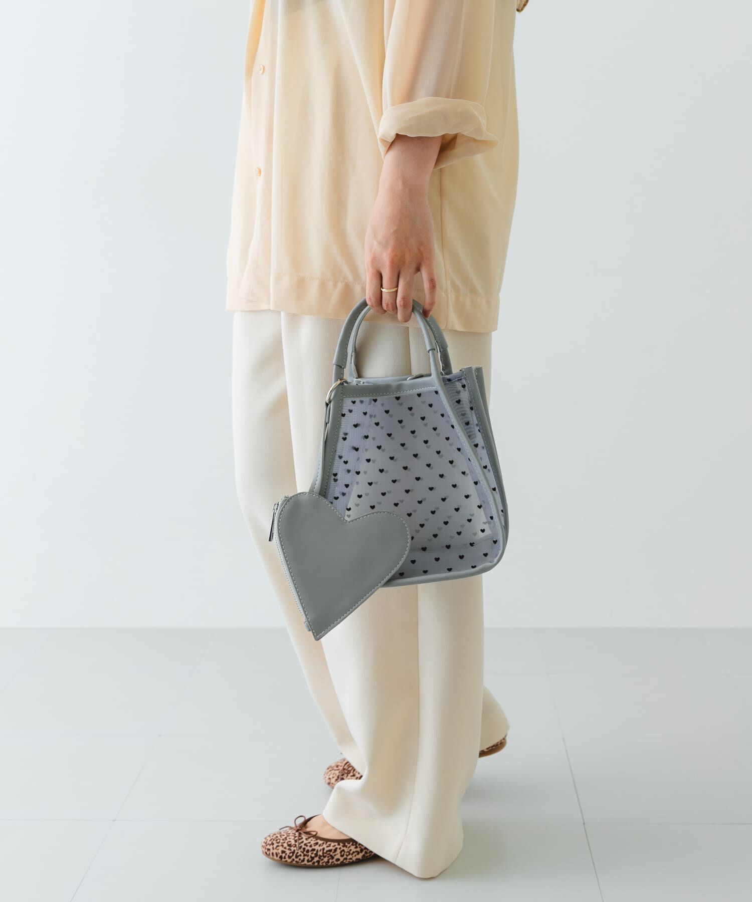 RODE SKO「ハートシアーハンドバッグ」|ハンドバッグ|