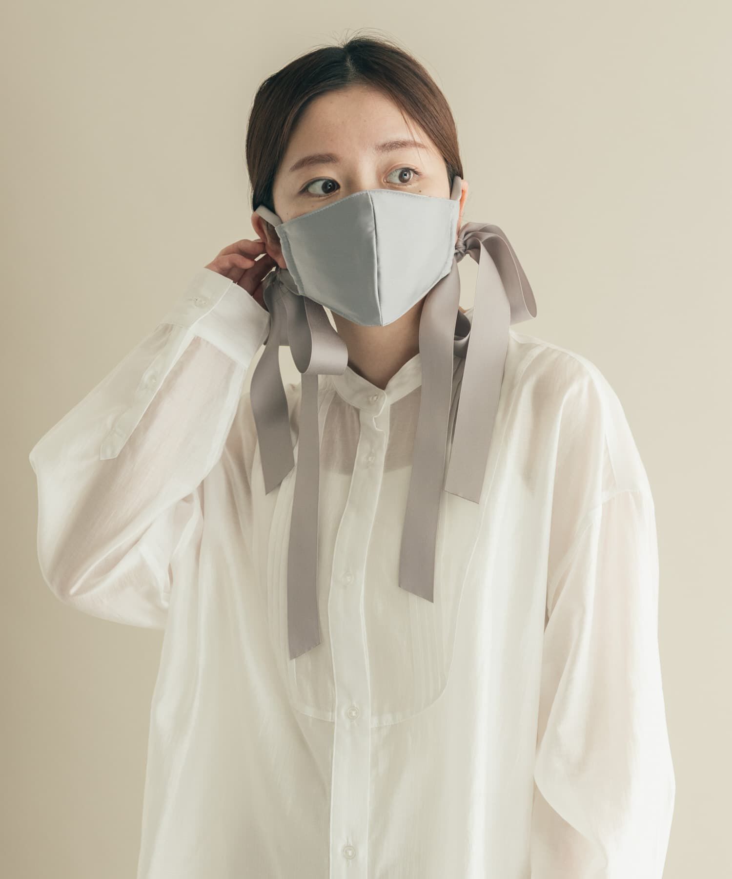 SMELLY「リボンサテンマスク」|その他|