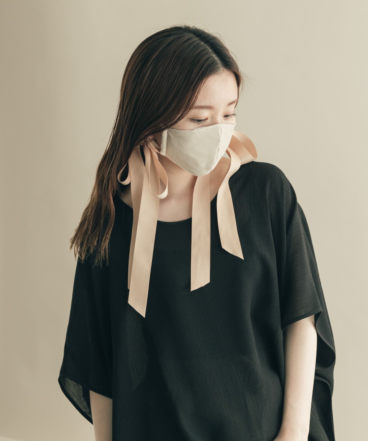 SMELLY「リボンサテンマスク」|その他|
