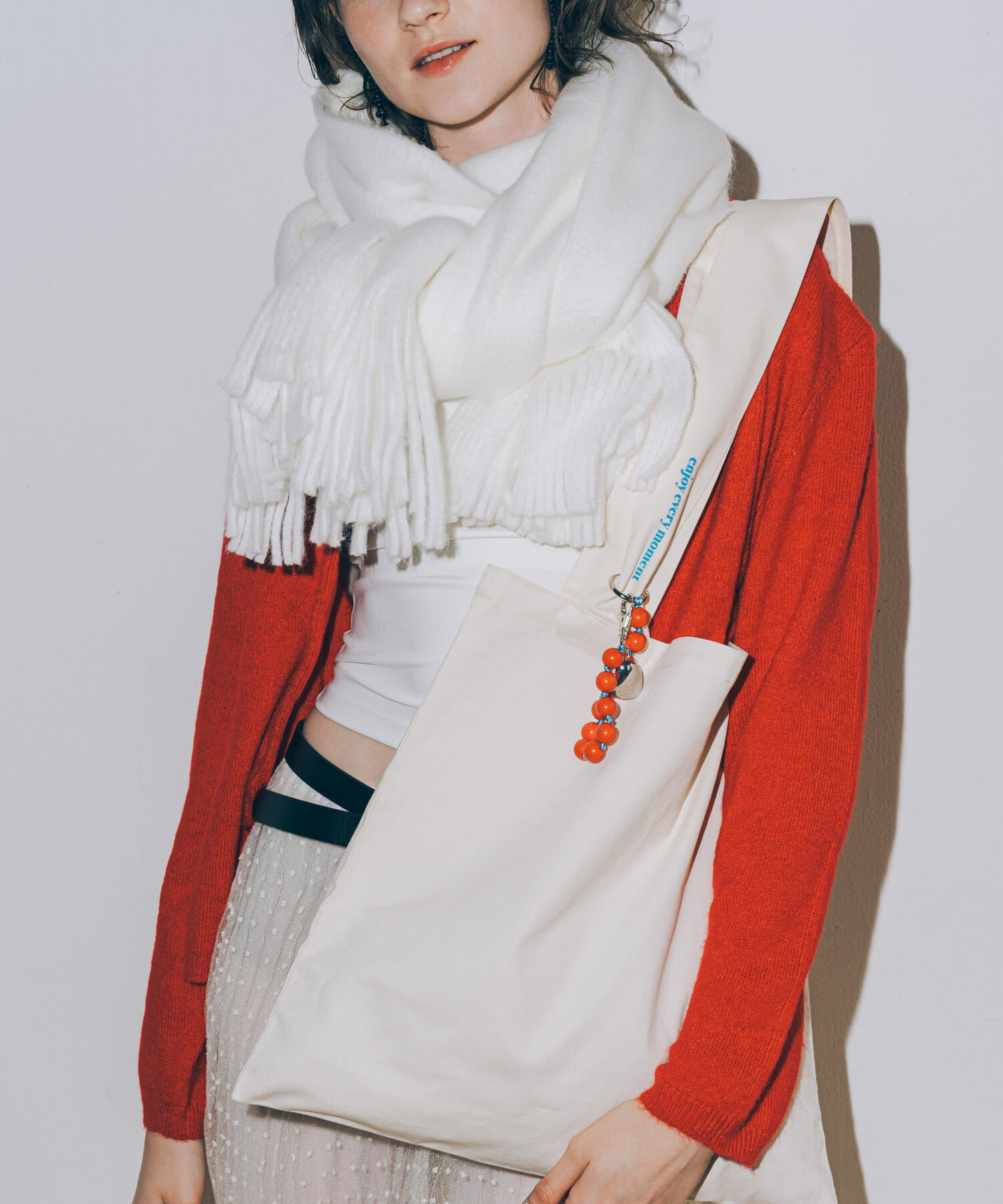 SMELLY「ソフトボリュームマフラー」|マフラー|