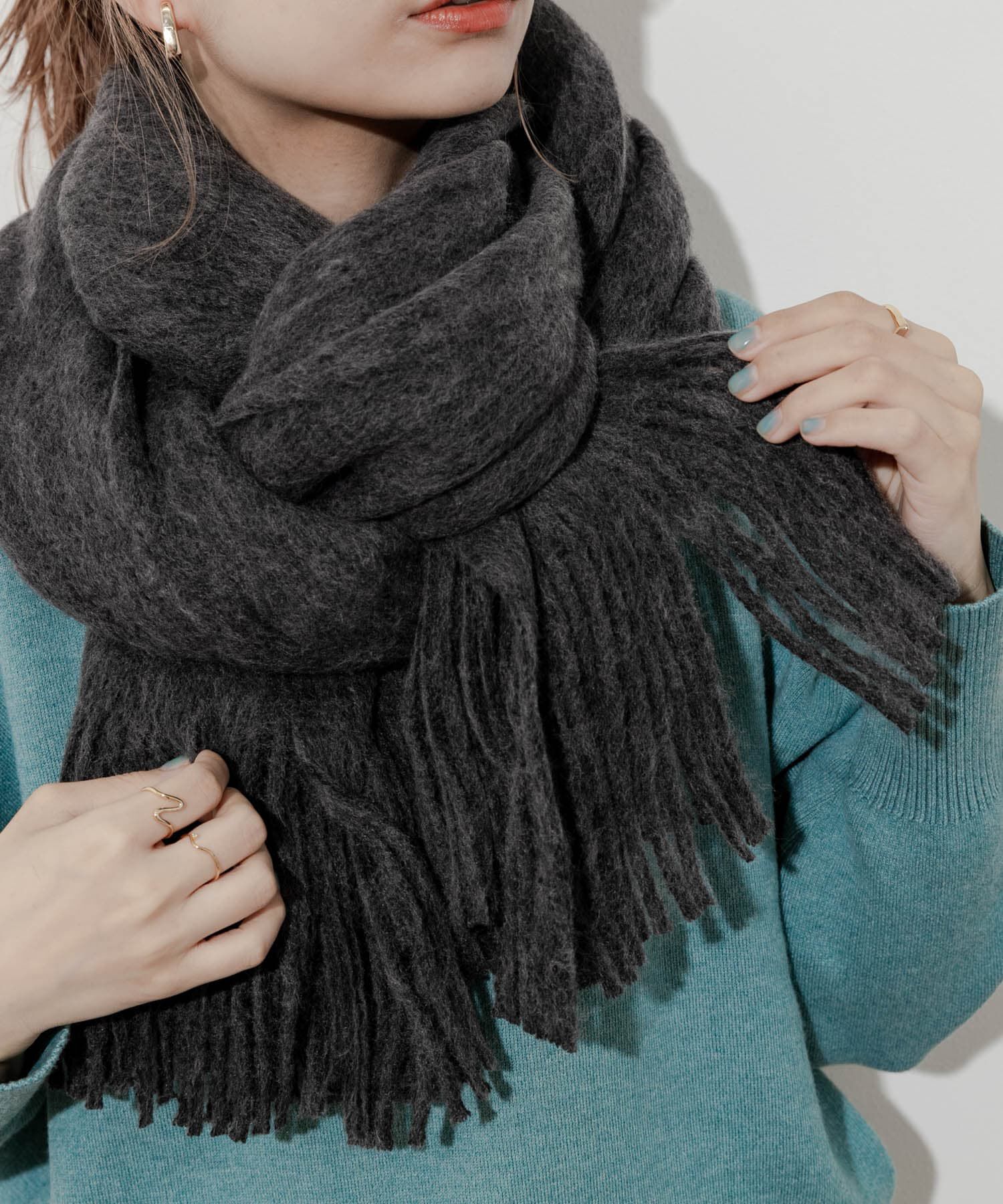 SMELLY「ソフトボリュームマフラー」|マフラー|