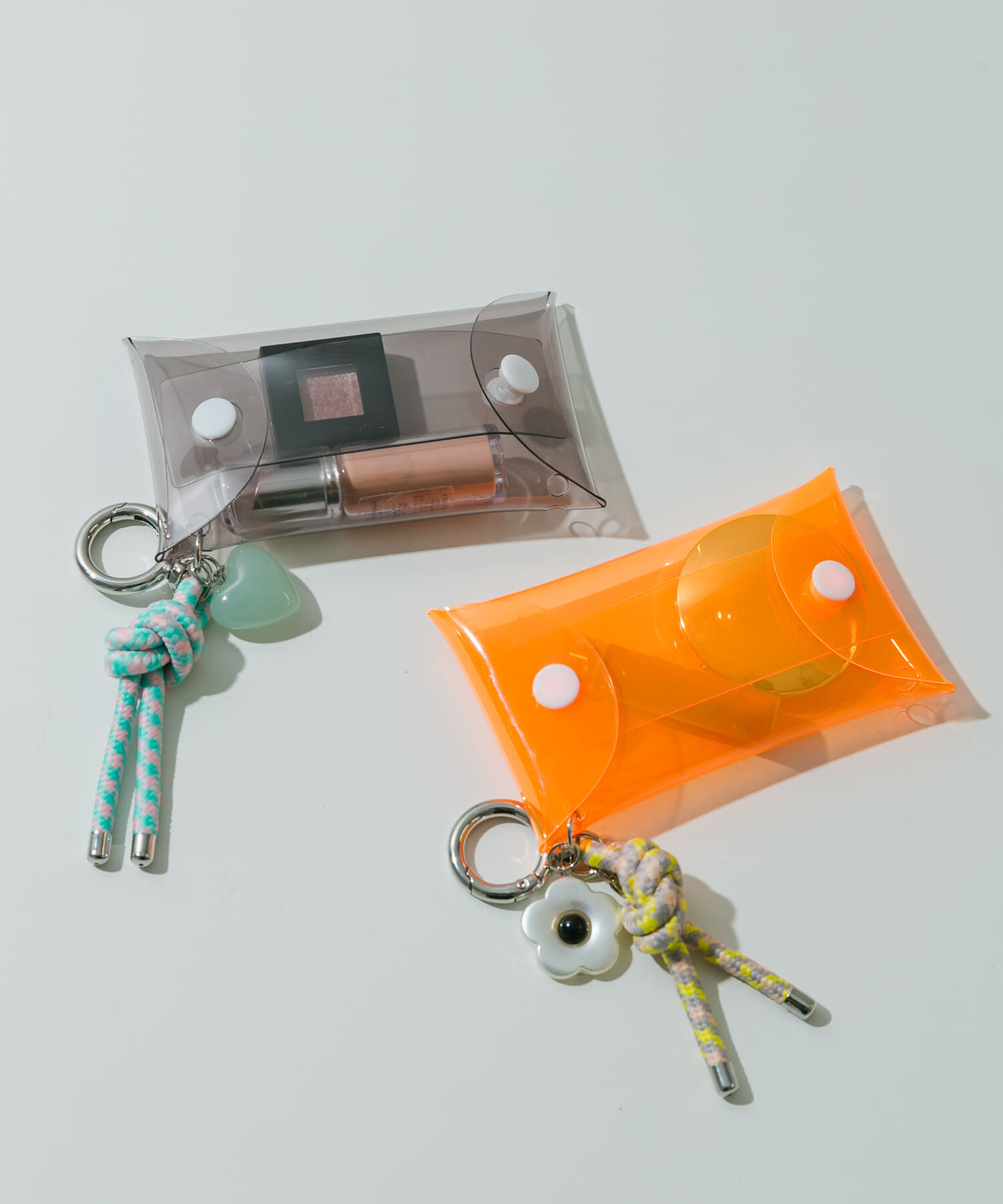 SMELLY「チャームセットクリアポーチ」|ポーチ|