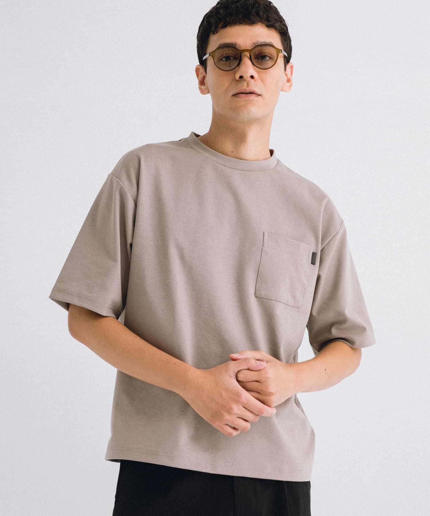 Sonny Label 「ポンチポケット付ショートスリーブTシャツ」|Tシャツ・カットソー|ベージュ系その他