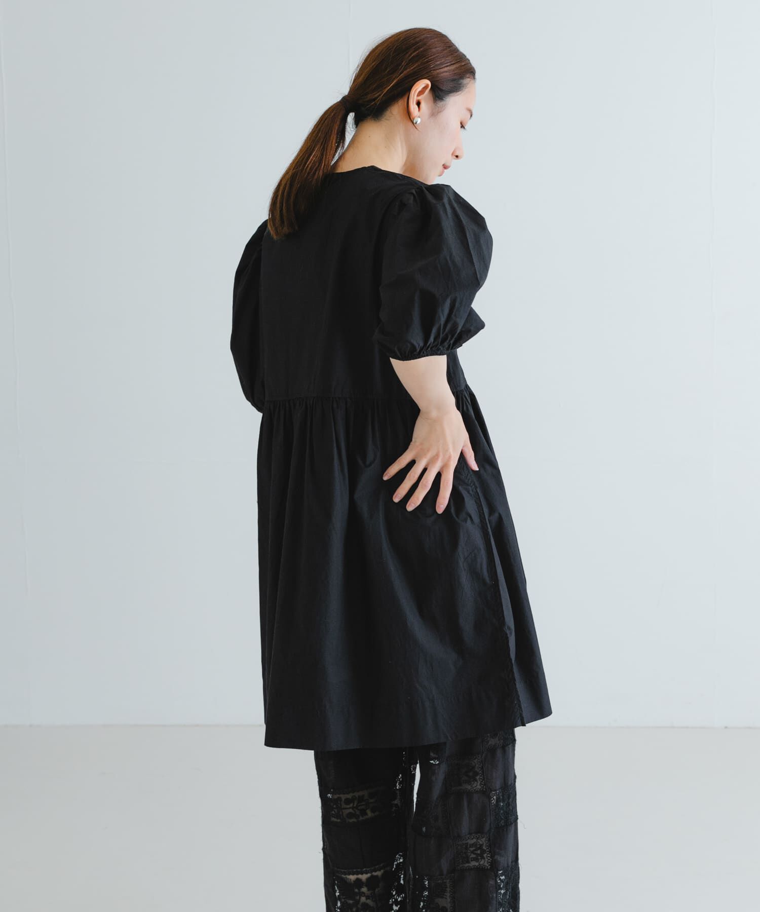 URBAN RESEARCH「GANNI　Cotton Poplin Mini Dress」|ワンピース|