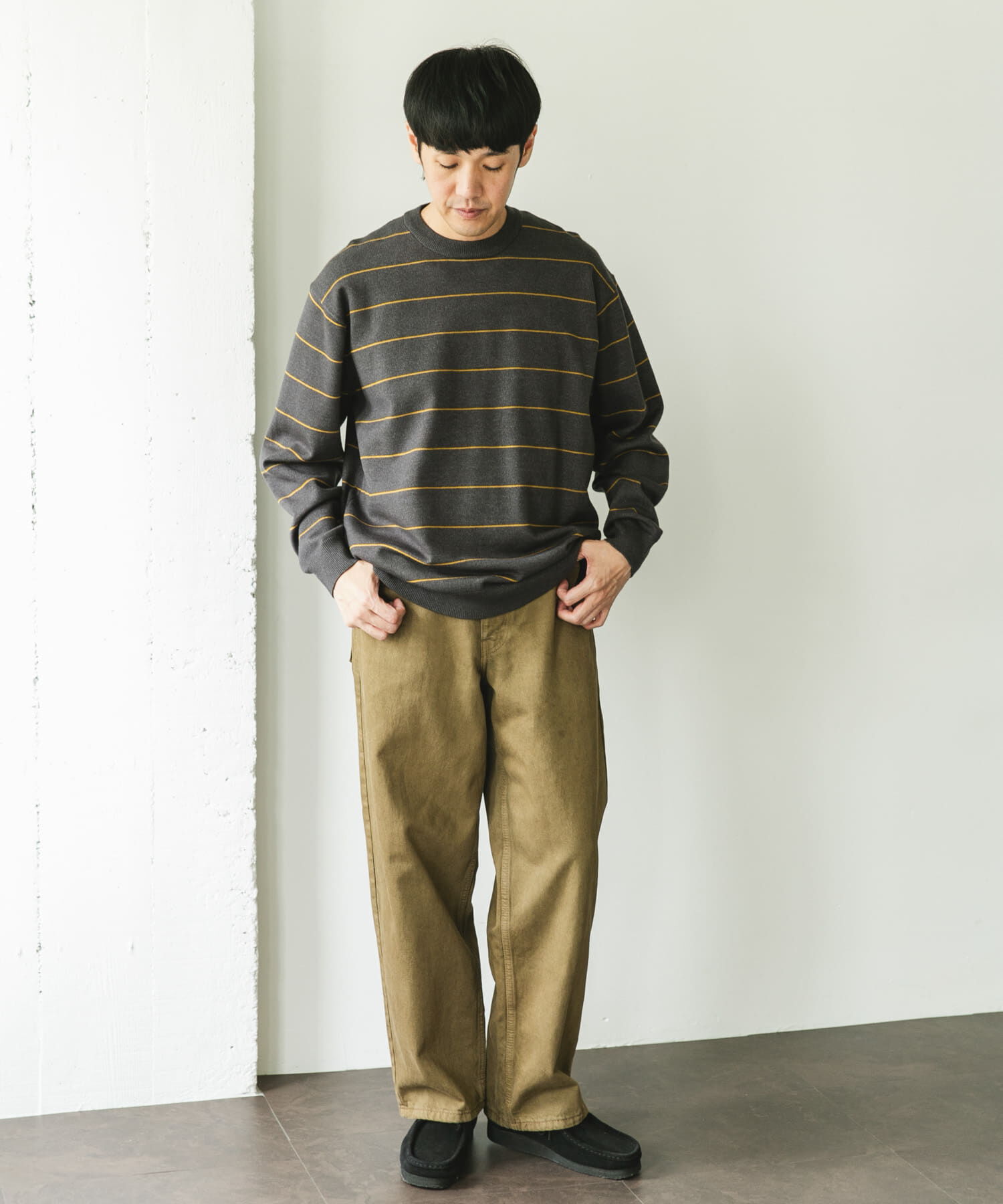 URBAN RESEARCH DOORS「『仁村紗和さん着用』『UR TECH 200日ニット』クルーネック」|ニット・セーター|