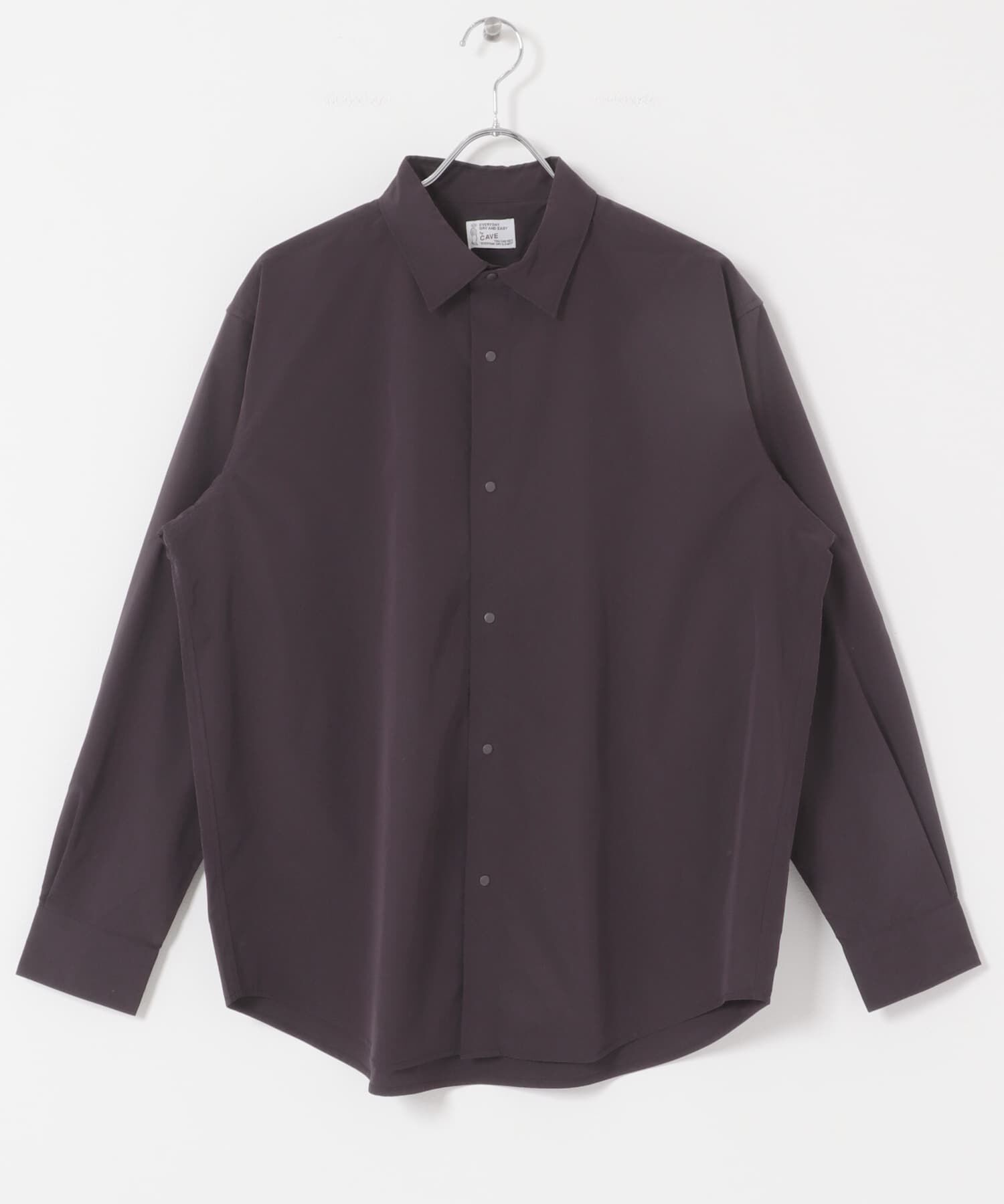 URBAN RESEARCH DOORS「FORK&SPOON　CAVEタイプライタープランサーシャツ」|シャツ・ブラウス|ブラウン