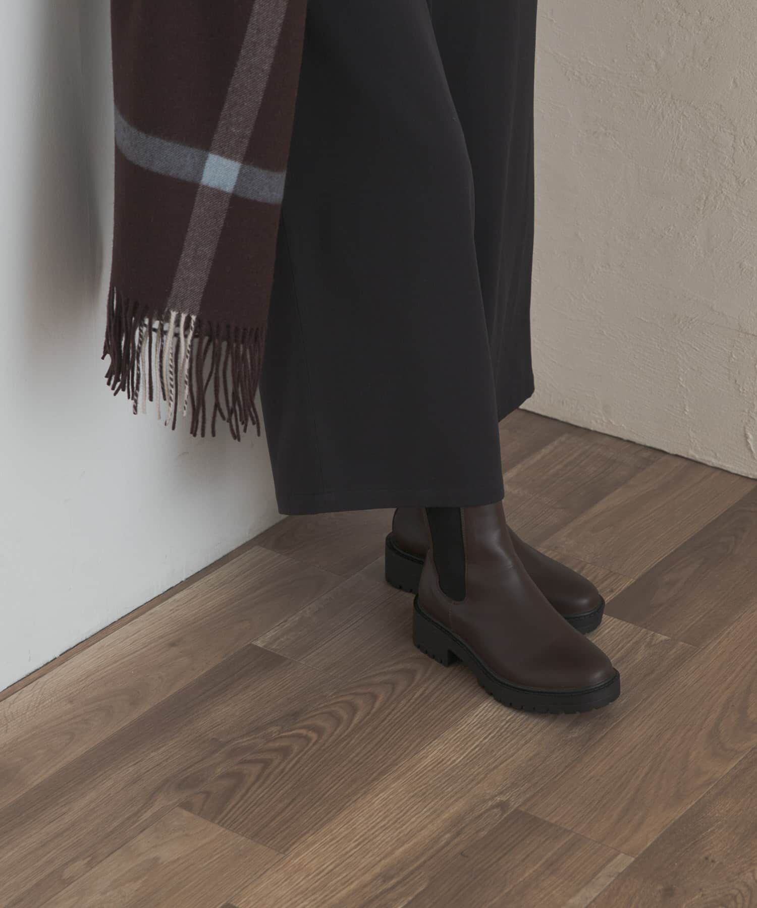 URBAN RESEARCH DOORS「『晴雨兼用』トラックソールブーツ」|ショートブーツ|