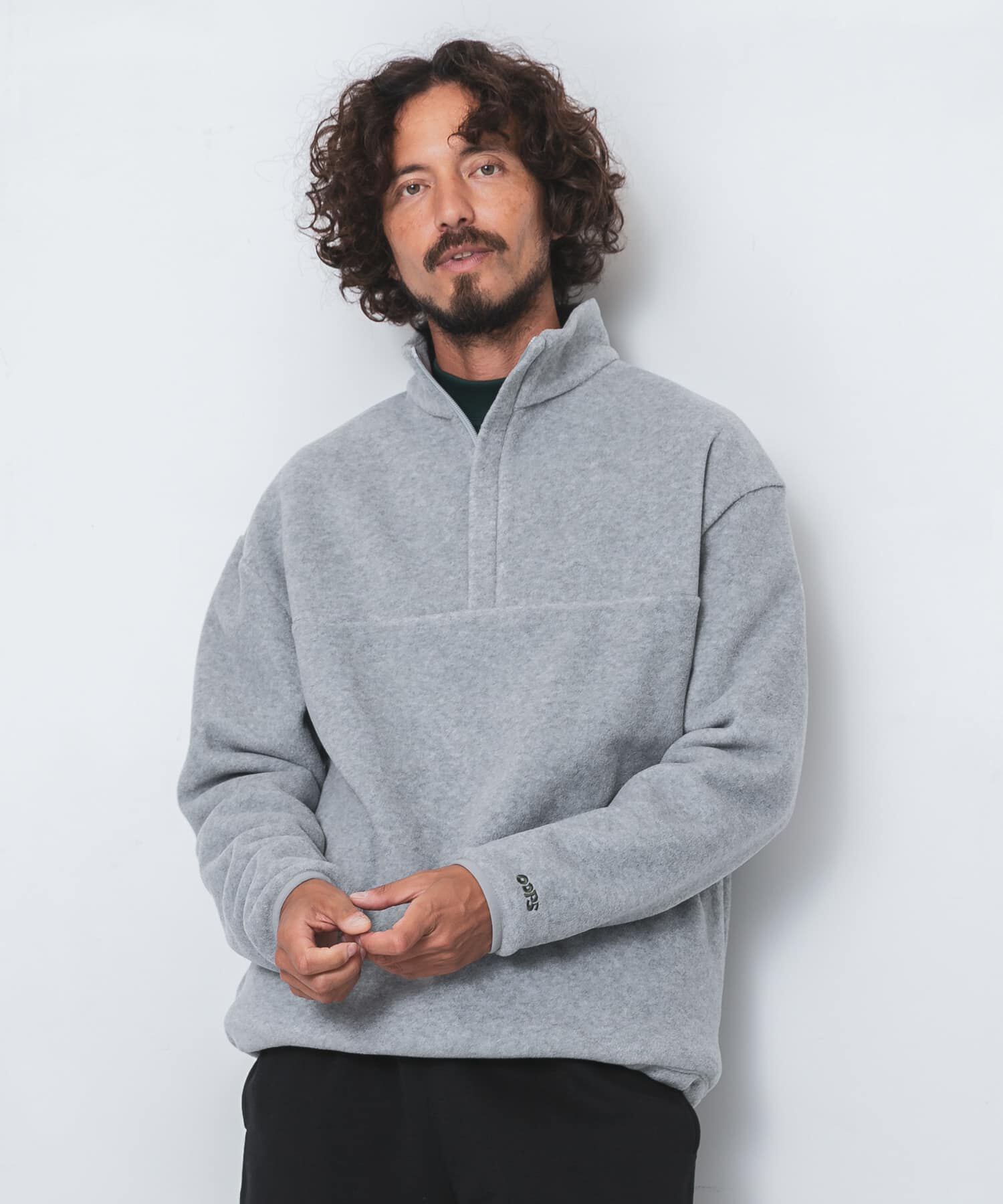 Sonny Label 「OOPS　リサイクルマイクロフリースハーフジップ」|その他|グレー