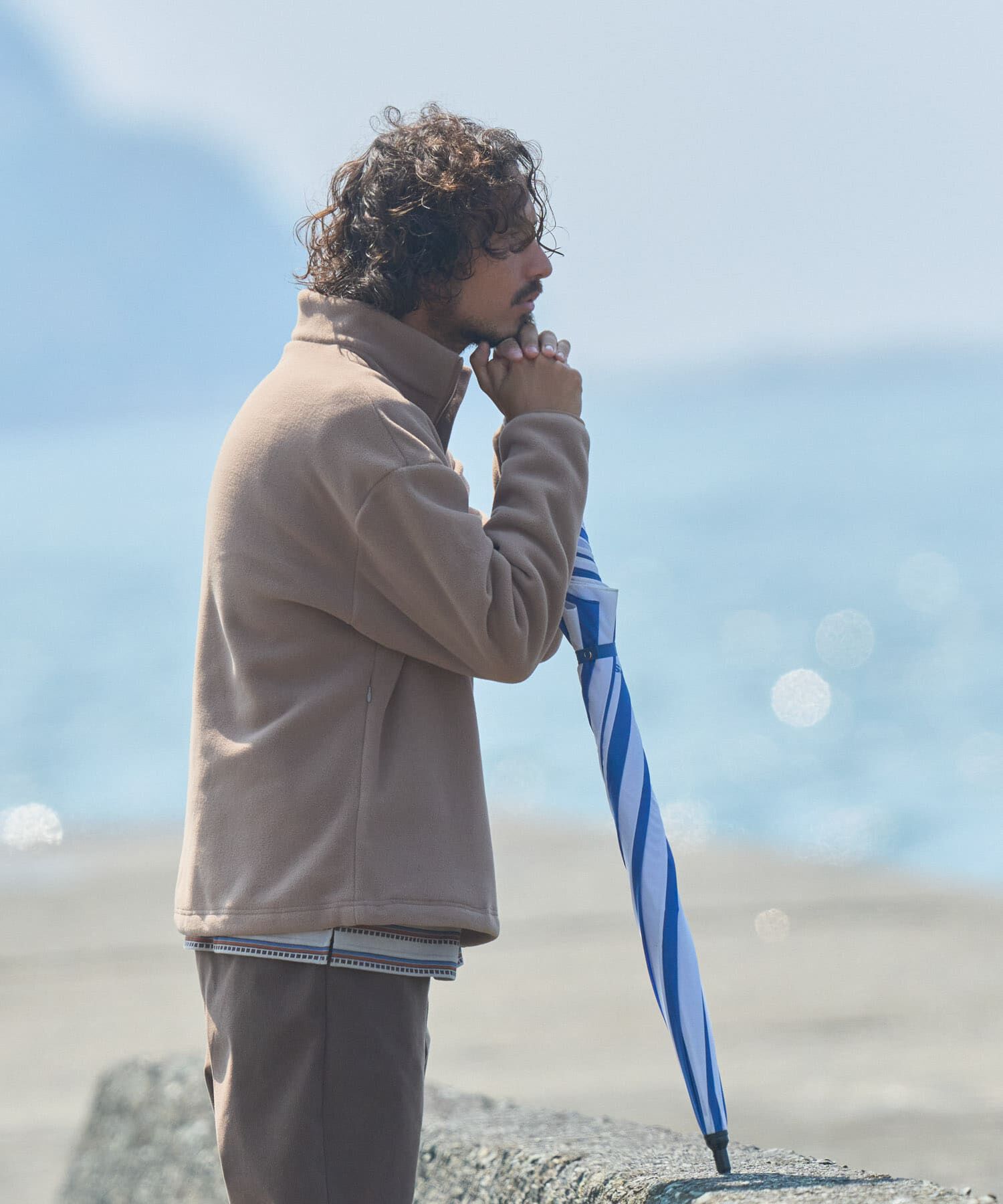 Sonny Label 「OOPS　リサイクルマイクロフリースハーフジップ」|その他|