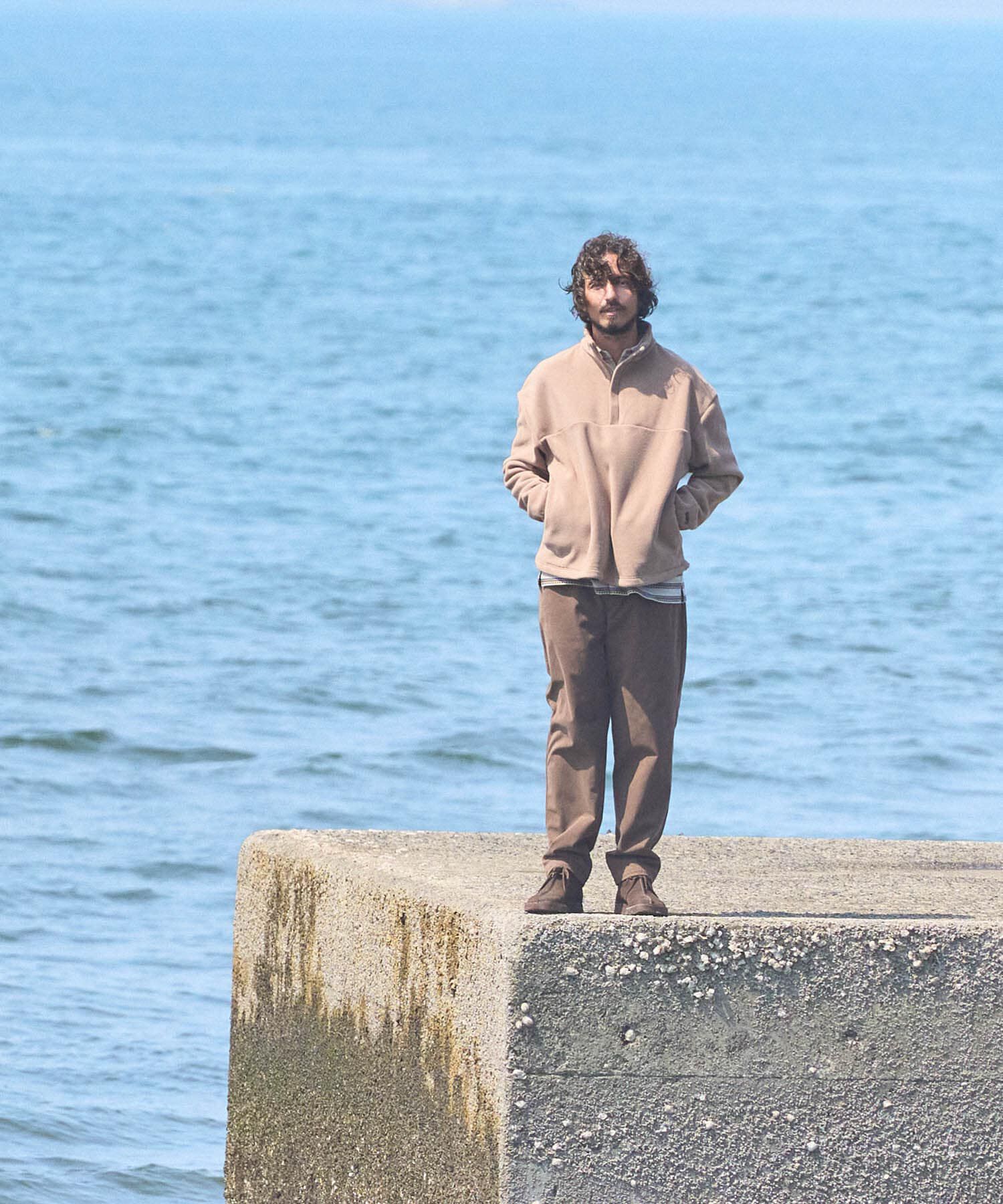 Sonny Label 「OOPS　リサイクルマイクロフリースハーフジップ」|その他|