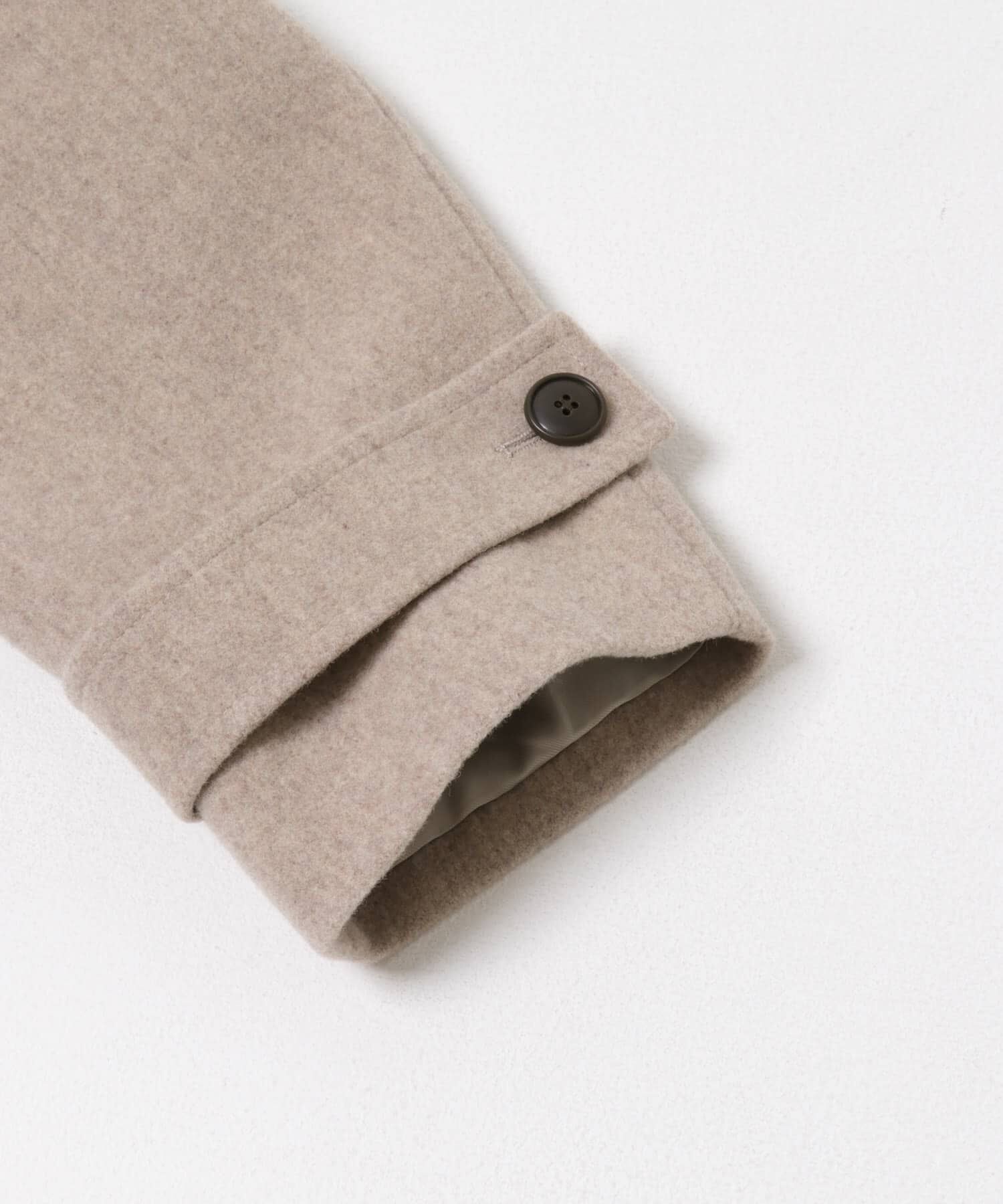 URBAN RESEARCH DOORS「FORK&SPOON　ウールノーカラーコート」|ノーカラーコート|