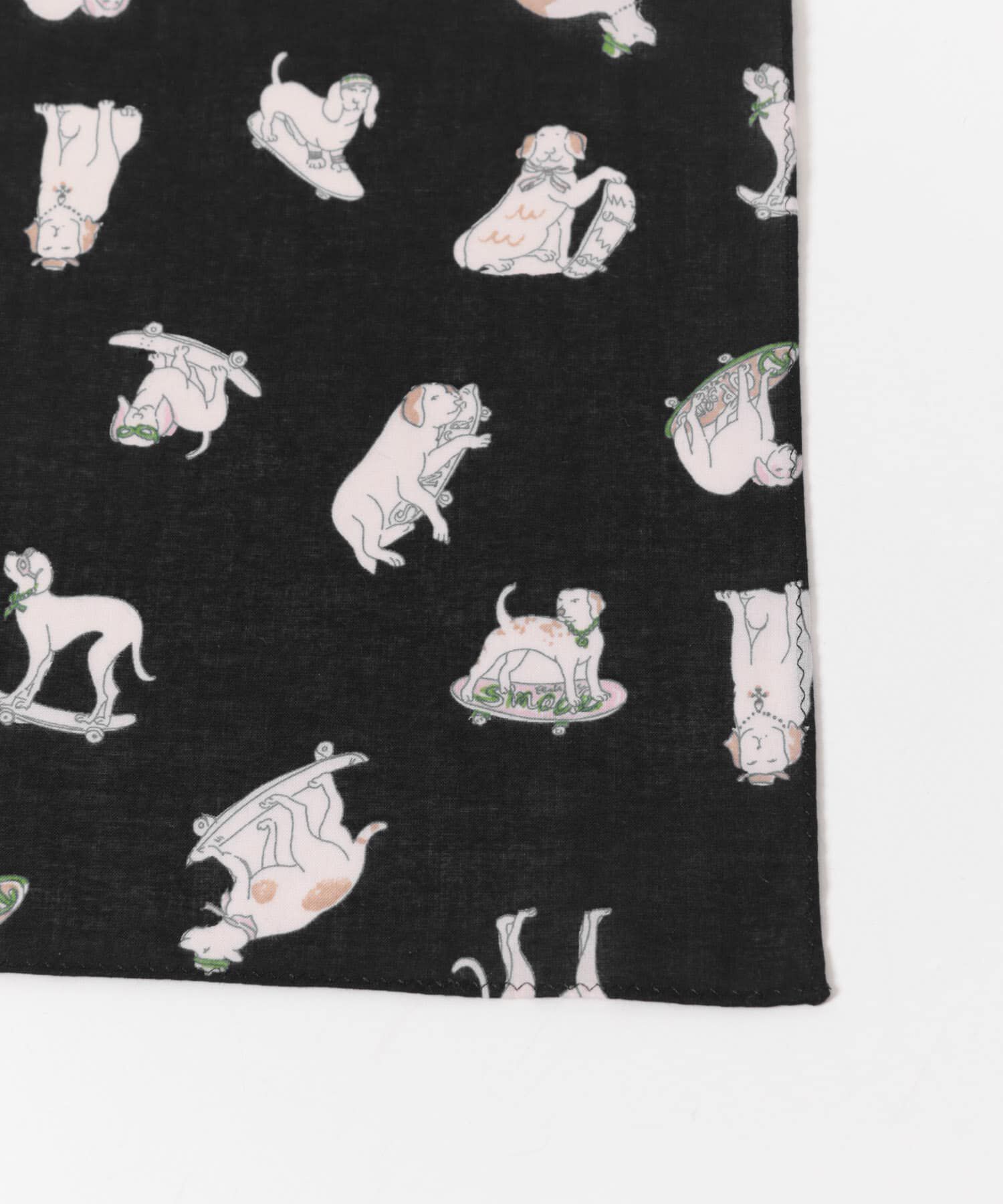 URBAN RESEARCH DOORS「LIFE STYLE TAILOR　アニマルモチーフ柄コットンハンカチ」|ハンカチ|