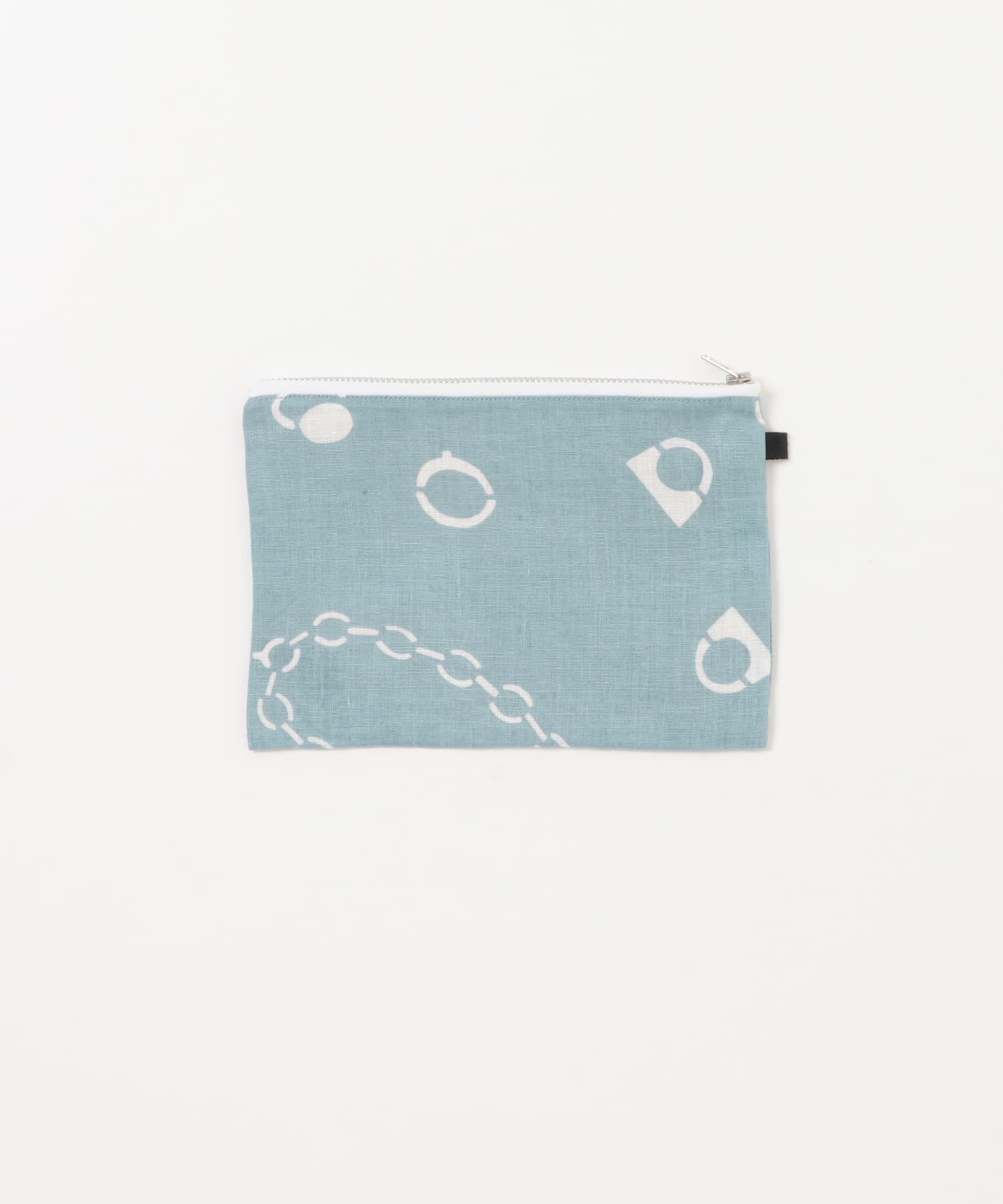 URBAN RESEARCH「『別注』山崎菜穂子&times;URBAN RESEARCH　ポーチ　ブルー」|ポーチ|